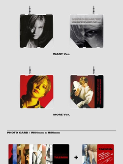 Альбом Shinee Taemin - Want 2nd Mini Album KIHNO KIT 2 Version SET