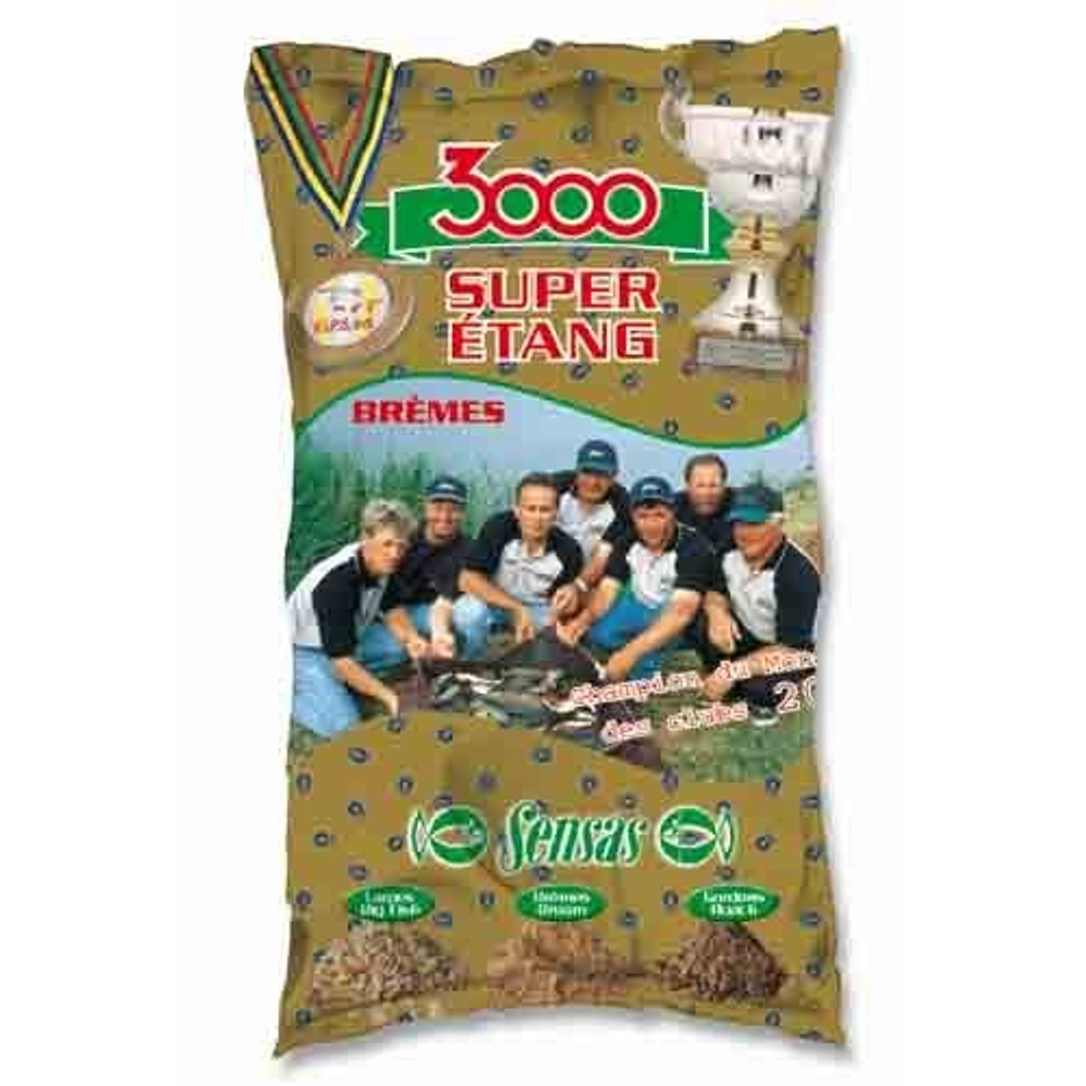 Прикормка Sensas 3000 Super ETANG Bremes 1кг