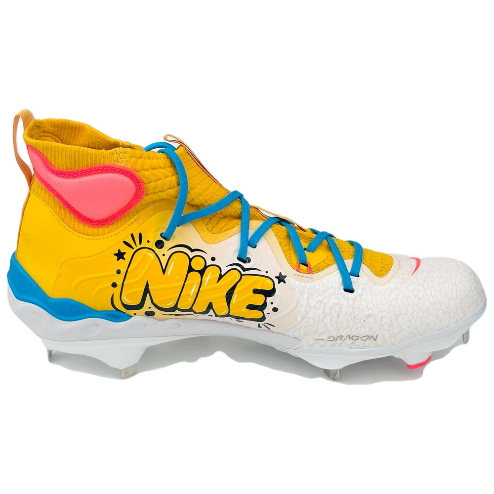 Nike Alpha Huarache NXT Mid Top Upper Height Abrasion Resistant Function Classification Baseball Shoes Men"s