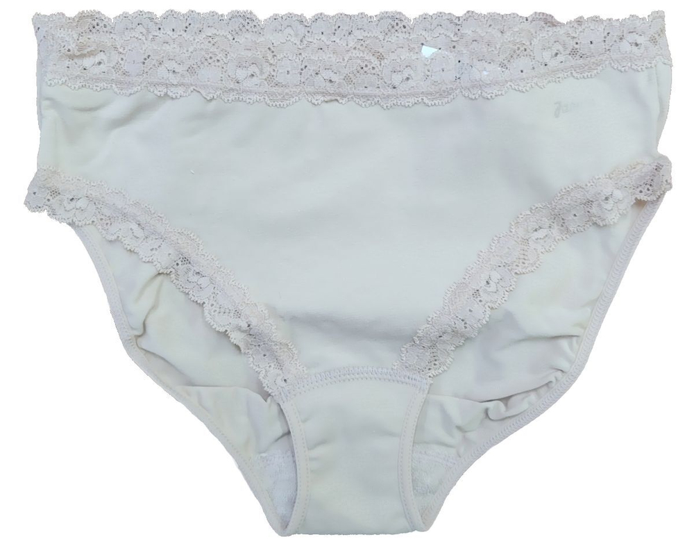 Набор из 2 трусиков-миди Fresh Cotton Lace (Размер: XXL) (Цвет: телесный)