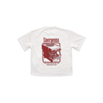 COFFEE CROPPED T-SHIRT OVERSIZED
