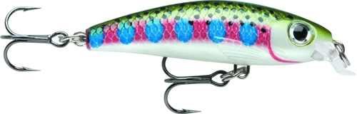 Воблер RAPALA Ultra Light Minnow 04 /RT /медленно тонущ. / 0,6-0,9м, 4см, 3гр.