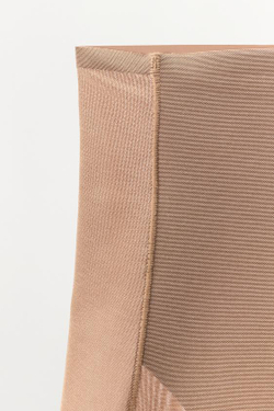 ZARA ШОРТЫ-ВЕЛОСИПЕДКИ ИЗ ПОЛИАМИДА С СЕТЧАТЫМИ ВСТАВКАМИ, БЕЖЕВЫЙ