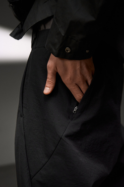 Брюки Blue Monte Casual Basic Tapered Pants "Black"