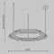 Подвесной светильник Flat MOD296PL-L60BC3K Maytoni
