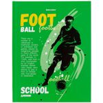 Дневник 5-11 класс 48 л., твердый, BRAUBERG, глянцевая ламинация, с подсказом, "Football", 106405