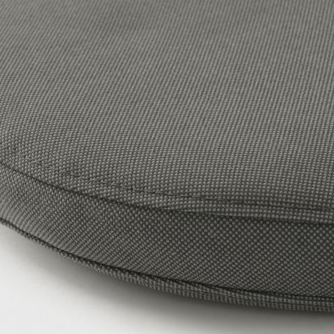Подушка на стул IKEA FROSON / DUVHOLMEN (ФРеСеН / ДУВХОЛЬМЕН), Темно-серый, 35 см