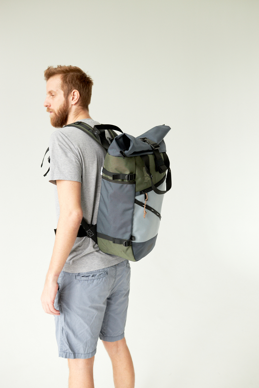 Рюкзак Rolltop Grubo 500 желтый/оранжевый