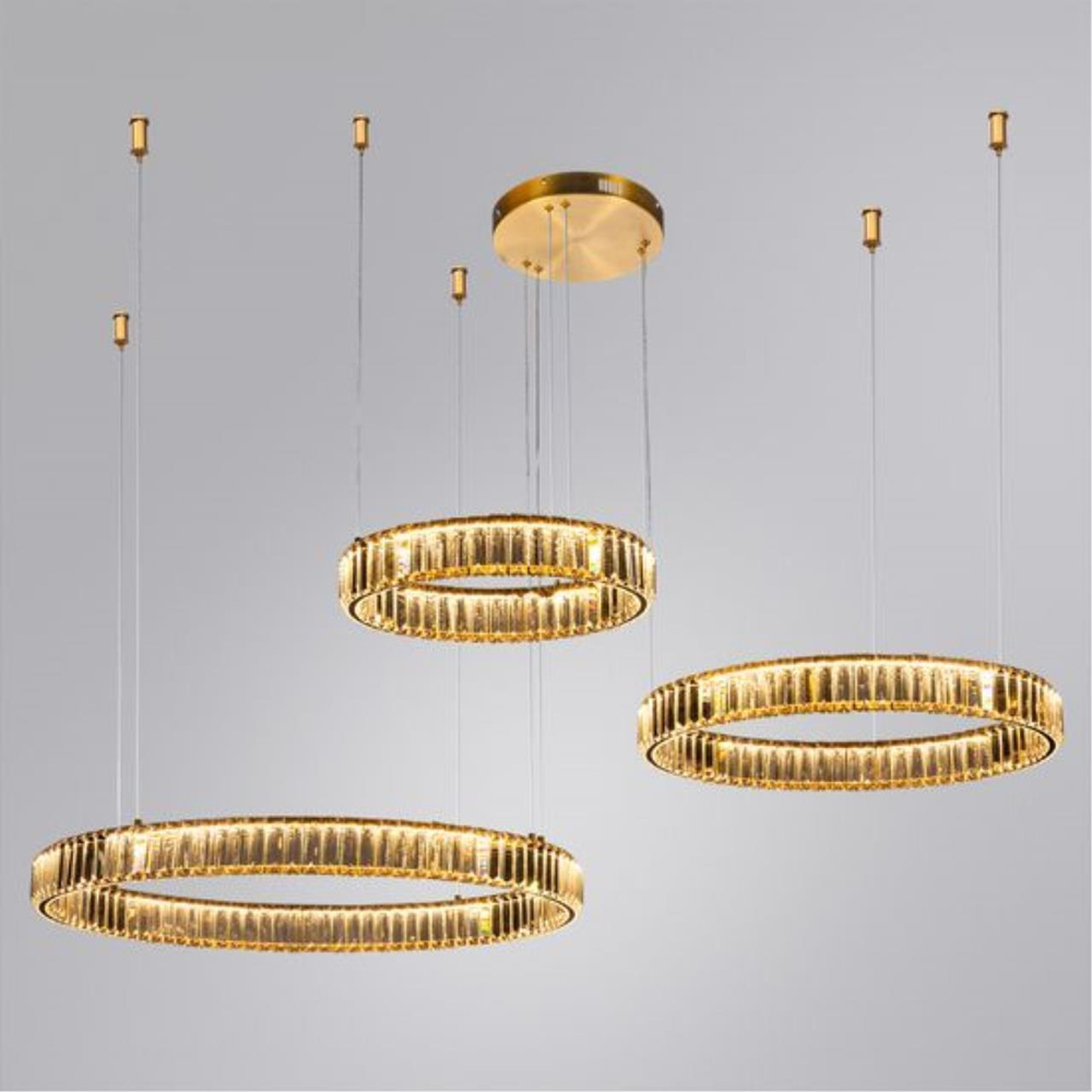 Подвесная светодиодная люстра Divinare RENATA 1135/17 SP-106