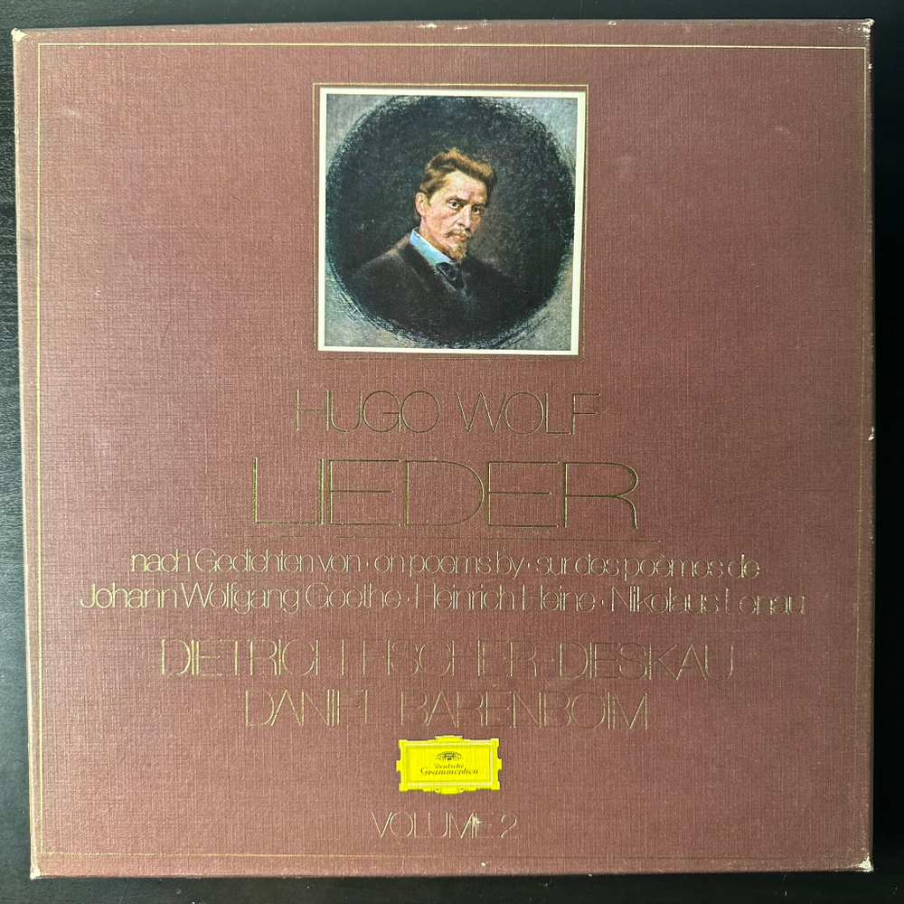 Хьюго Волф - Песни на стихи Гете, Гейне, Ленау Vol.2 3LP (Германия 1977г.)