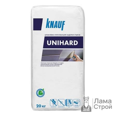 Шпаклевка гипсовая KNAUF Унихард 20 кг