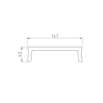 Экран STAIR-W65-2000 OPAL (Arlight, Пластик)