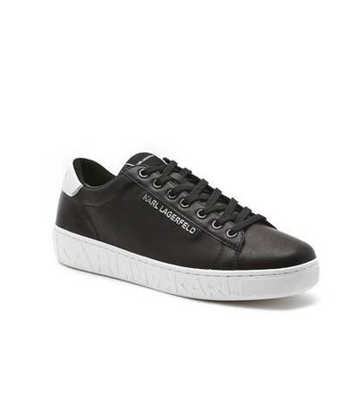Кожаные кроссовки kupsole iii Karl Lagerfeld - черный(KL51019)