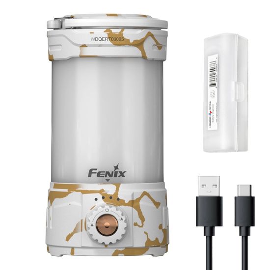 Фонарь FENIX Мод. CL26R PRO белый мрамор (650лм-15м)