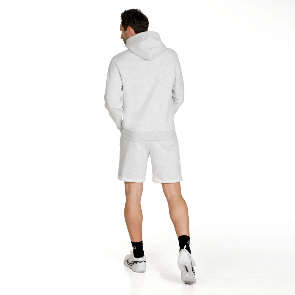 Мужская кофта теннисная Quiet Please Retro Stripe Block Hoody Men - Lightgrey, Multicoloured
