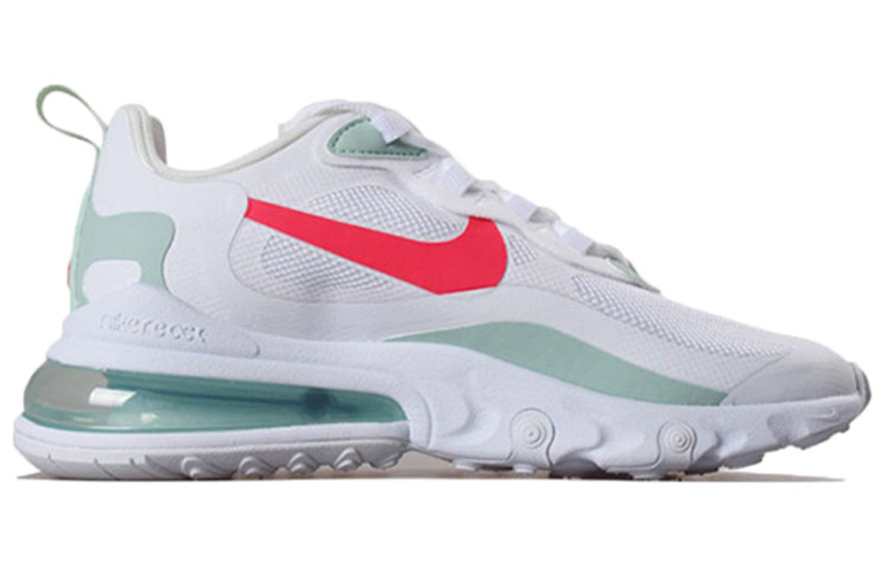 Nike Air Max 270 React White Pistachio Crimson Women"s