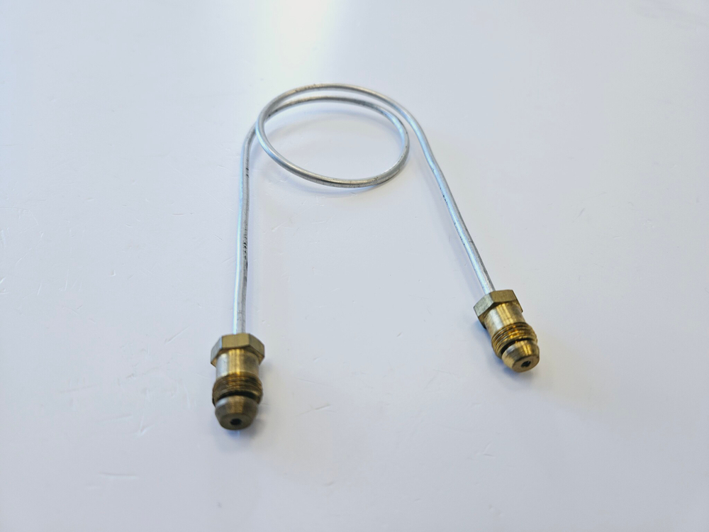 Трубка запальника "Honeywell" (М11-М11, D4мм, L400мм) алюминий