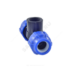 Тройник компрессионный ПЭ Дн 25х1/2"х25 ВР Ру16 VALFEX 1210012501225
