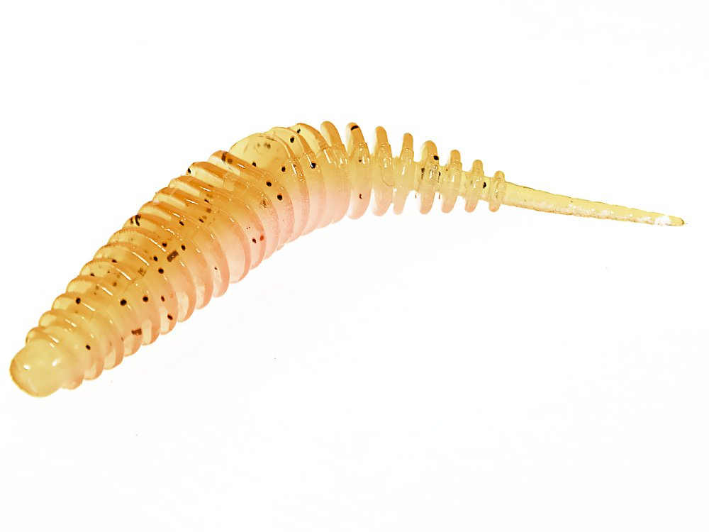 Слаги съедобные искусственные Lucky John TRICK ULTRAWORM 2in (50 мм), цвет T90, 9шт.