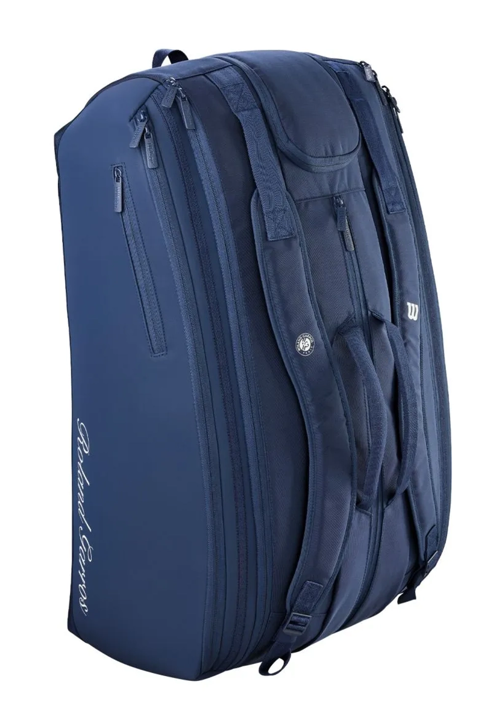 Сумка теннисная Wilson Roland Garros Session De Soiree Super Tour 15PK 2026 - navy/clay