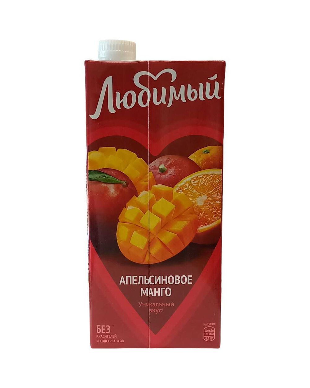 Нектар Апельсин манго мандарин Любимый 0,95л