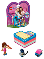 Конструктор Лего Френдс Летняя шкатулка-сердечко для Оливии 41387 | LEGO Friends Olivia’s Summer Heart Box 93 детали 6+