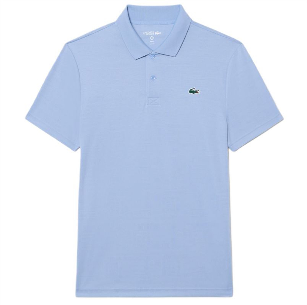 Теннисное поло Lacoste Tennis x Daniil Medvedev - light blue