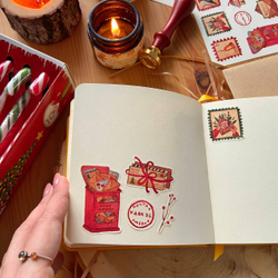 стикерпак «новогодняя почта» 💌🎄