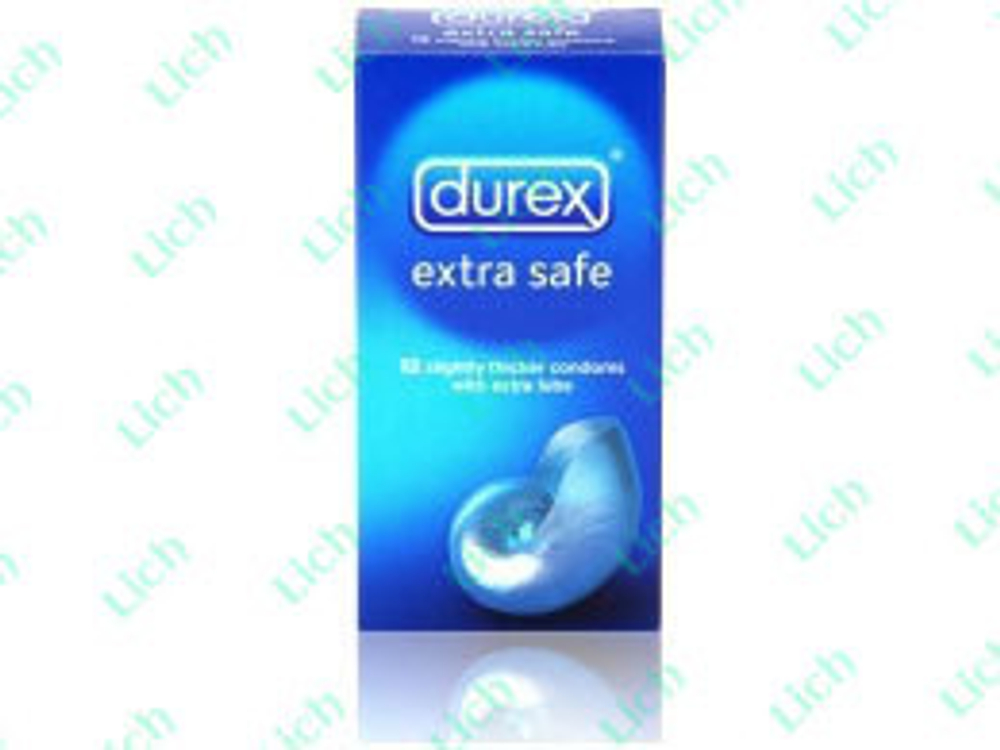 Презервативы более плотные DUREX EXTRA SAFE, 12 шт.