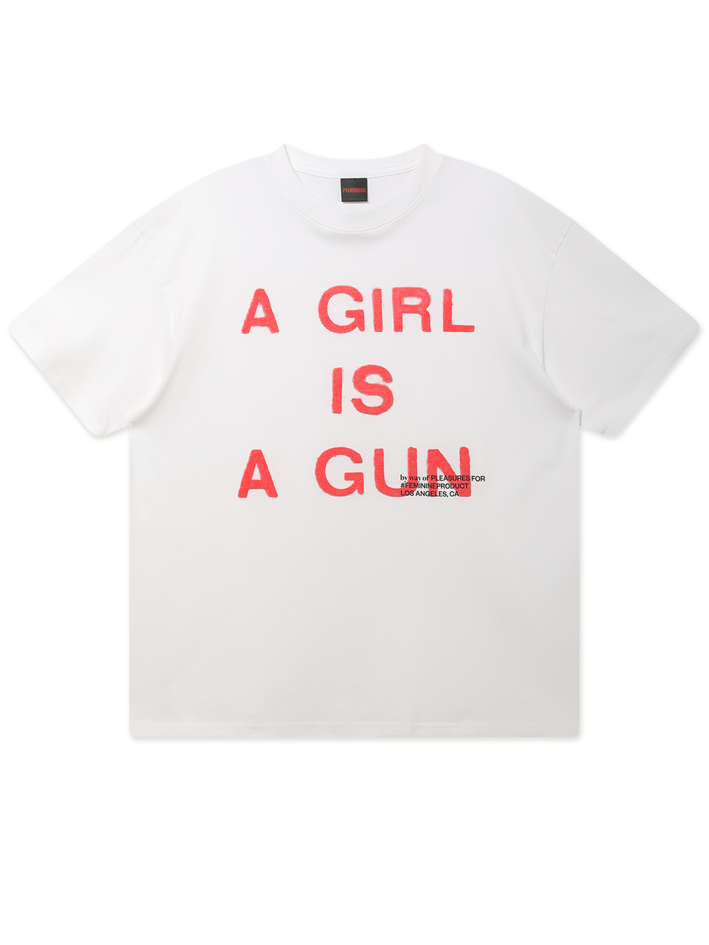 Мужская Футболка Girl Is A Gun
