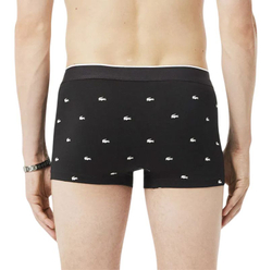Мужские спортивные боксеры Lacoste Stretch Cotton Trunks 3P - black