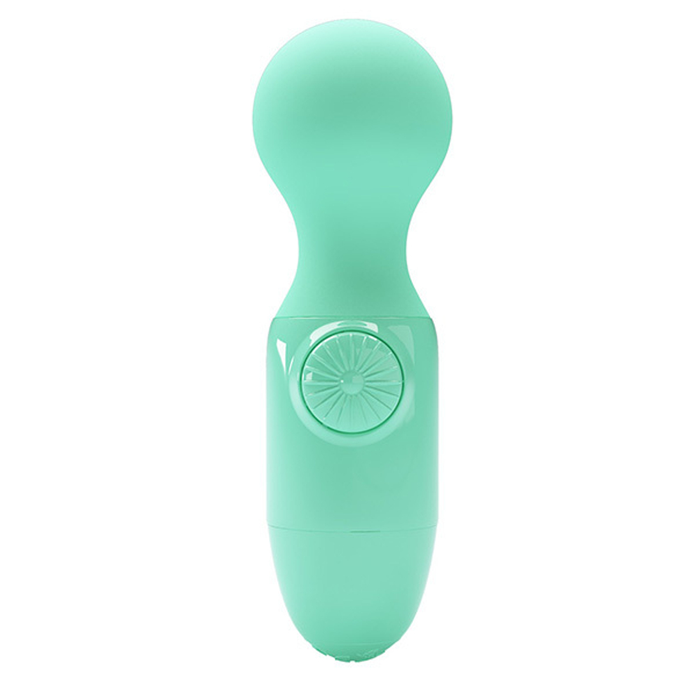 Мятный мини-вибратор с шаровидной головкой Baile Pretty Love Mini Stick BI-014998-2