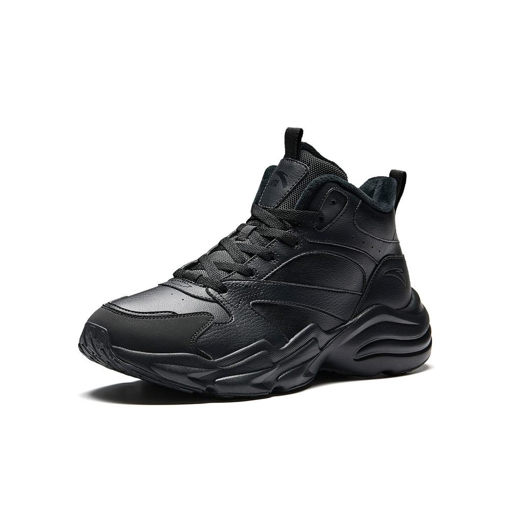 Anta Mid top Insulated Shoes Men"s Basic Black