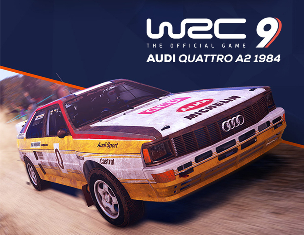 WRC 9 Audi Quattro A2 1984 (для ПК, цифровой код доступа)