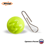 Свинец Minoga "Чебурашка", цвет лимон, 20 гр.(5шт)