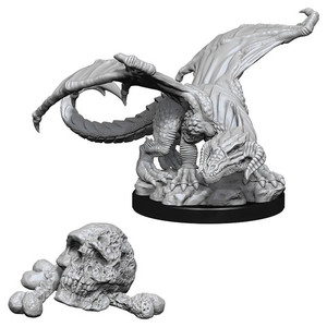 D&D Nolzur's Marvelous Miniatures - Black Dragon Wyrmling