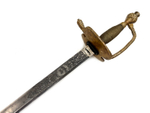 Шпага пехотная гвардейская, образец 1798г, состаренная
