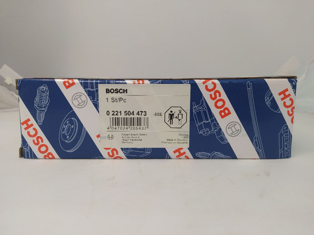 Катушка зажигания 0221504473 BOSCH для LADA ВАЗ ВАЗ-2110-2112, Калина, Приора, Гранта (дв.1,6л 16кл) индивидуальная