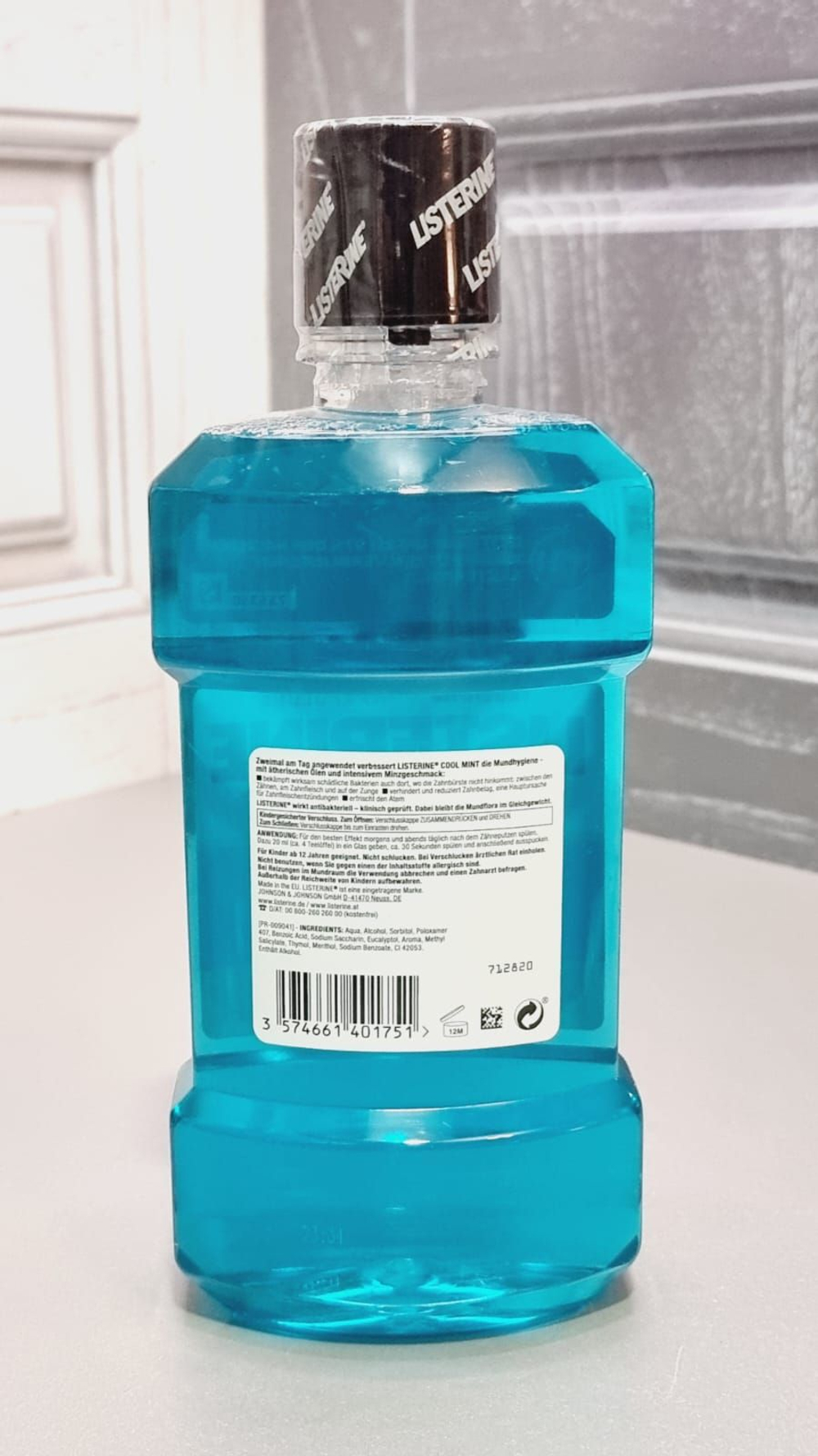 ОПОЛАСКИВАТЕЛЬ ДЛЯ ПОЛОСТИ РТА LISTERINE COOL MINT 600 мл