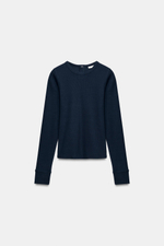 ФУТБОЛКА В РУБЧИК НА КНОПКАХ — ZARA