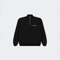 Cвитшот UNIFORM Half-zip Heavy Classic, черный