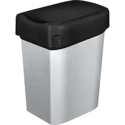 Контейнер для мусора metal bin 10л (черный)