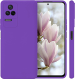 Мягкий Soft Touch чехол из силикона для XIAOMI POCO F4 с бархатной подкладкой
