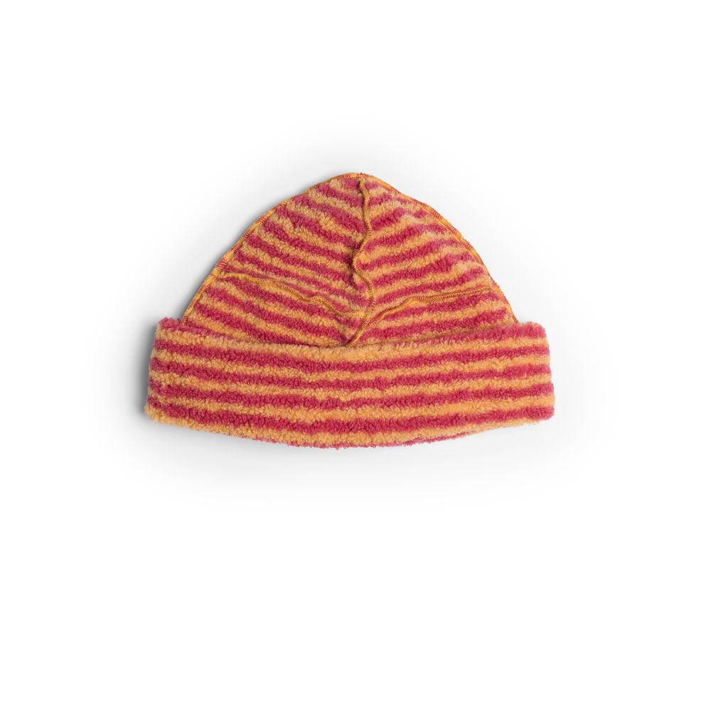 Шапка Jacob Cro Sherpa "Red Stripe"