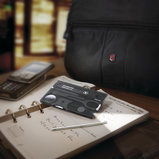 Швейцарская карточка Victorinox Мод. SwissCard Lite Black 13 функций