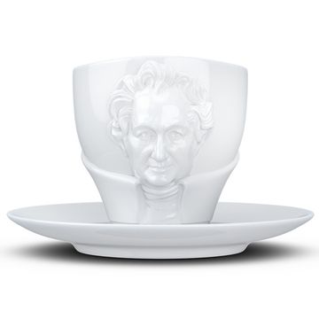 Чайная пара talent, goethe, 260 мл, белая