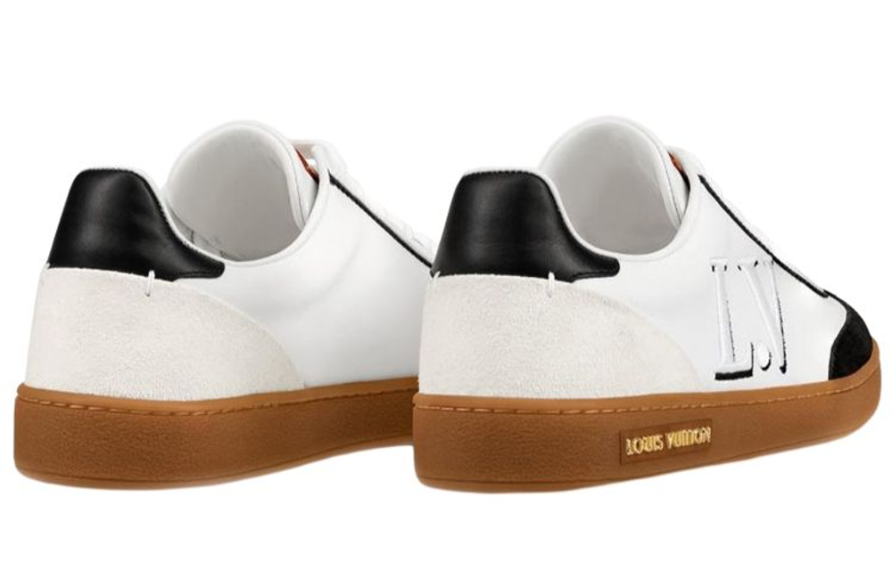 LOUIS VUITTON Lv Frontrow Sports Shoes Black/White Women"s