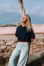 ДЖИНСЫ TRF СО СРЕДНЕЙ ПОСАДКОЙ И ПОЯСОМ — ZARA