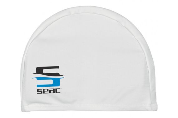 Шапочка для плавания Seac Sub Lycra swim лайкра белый