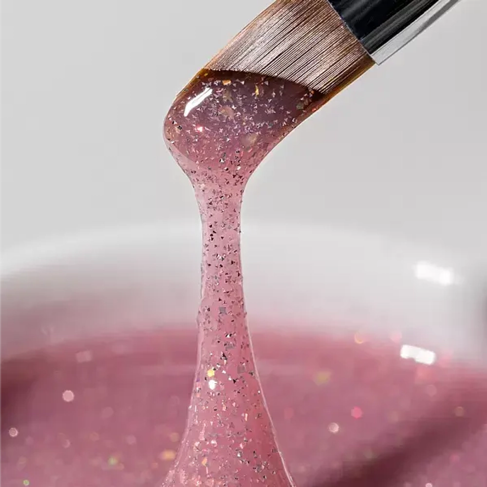 Runail Моделирующий УФ-гель светоотражающий №9878 BUILDER UV GEL REFLECTIVE DIAMOND 2.0, 15г